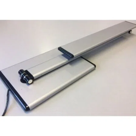 UNILUX Lámpara de sobremesa Terra Gris metalizado UNILUX Lámpara de sobremesa Terra Gris metalizado